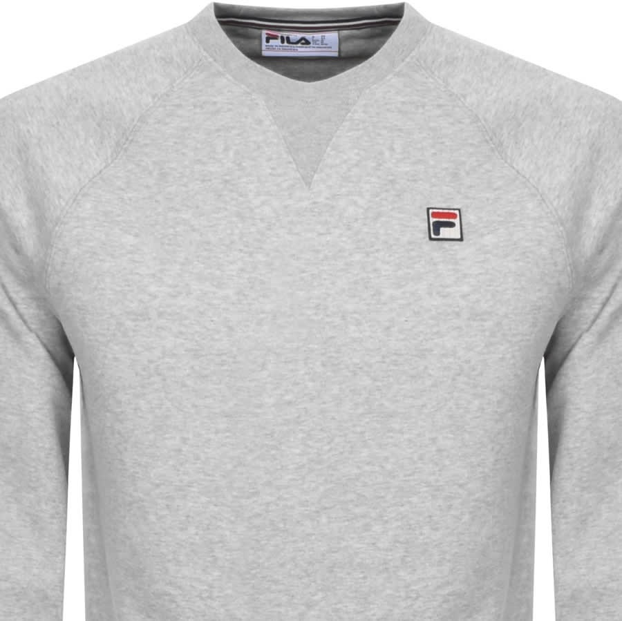 Alternative Image for ProductFila Vintage Pozzi Tipped Cuff Sweatshirt Grey2